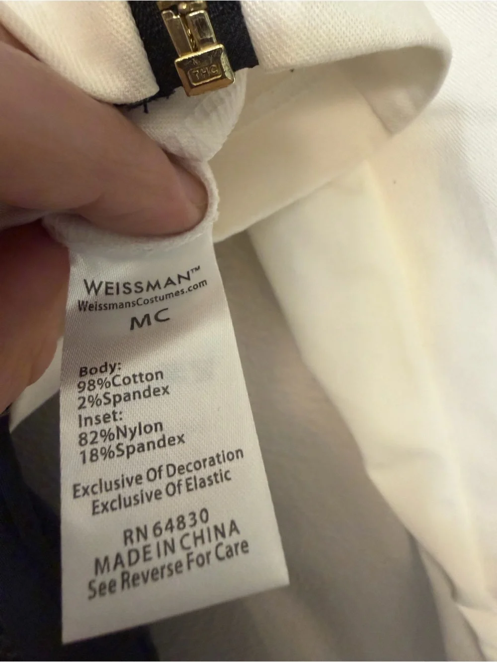 Weissman dance costume white ring master suit Michael Jackson Confident 10349 MC